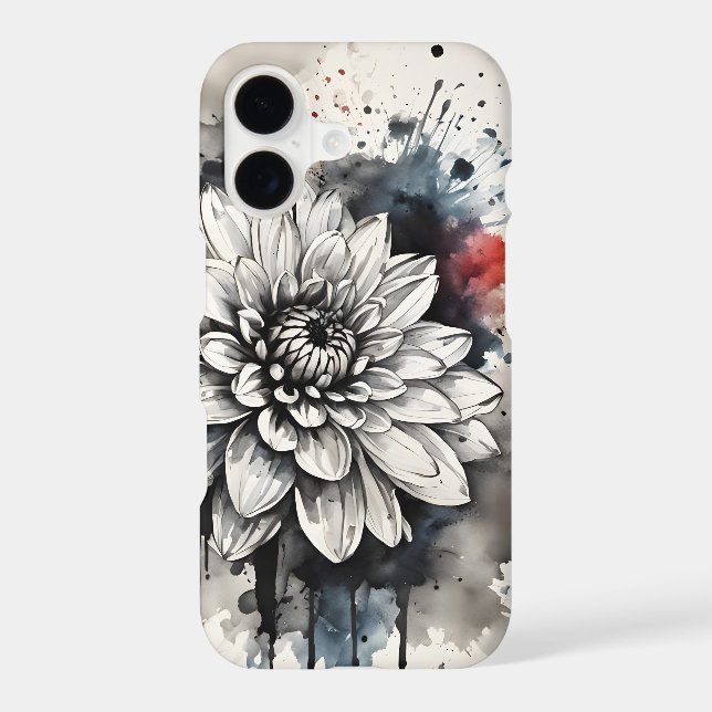 Dahlia - Watercolor flowers (Back)