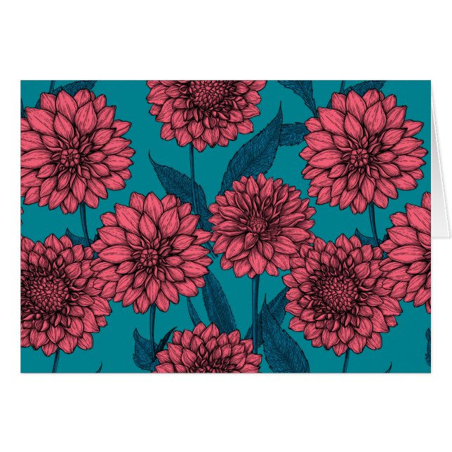 Dahlias (Front Horizontal)