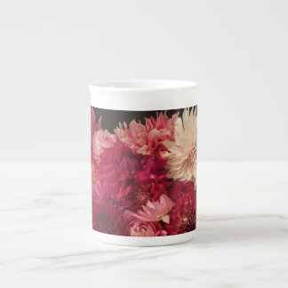 Dahlias Bone China Tea Mug