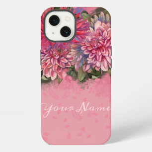 dahlias flowers iPhone 13 case