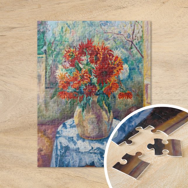 Dahlias, Saint-Tropez | Henri Manguin Jigsaw Puzzle (Creator Uploaded)