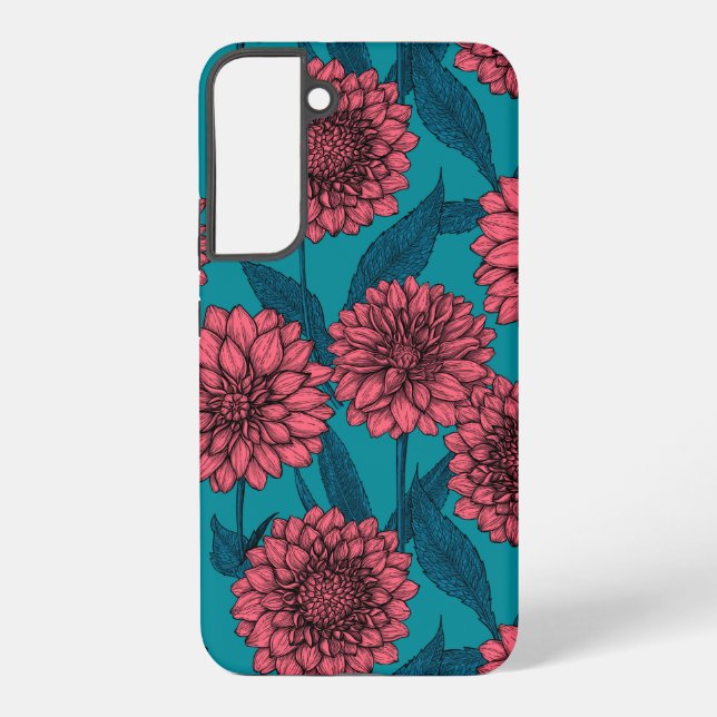 Dahlias Samsung Galaxy S22+ Case (Back)