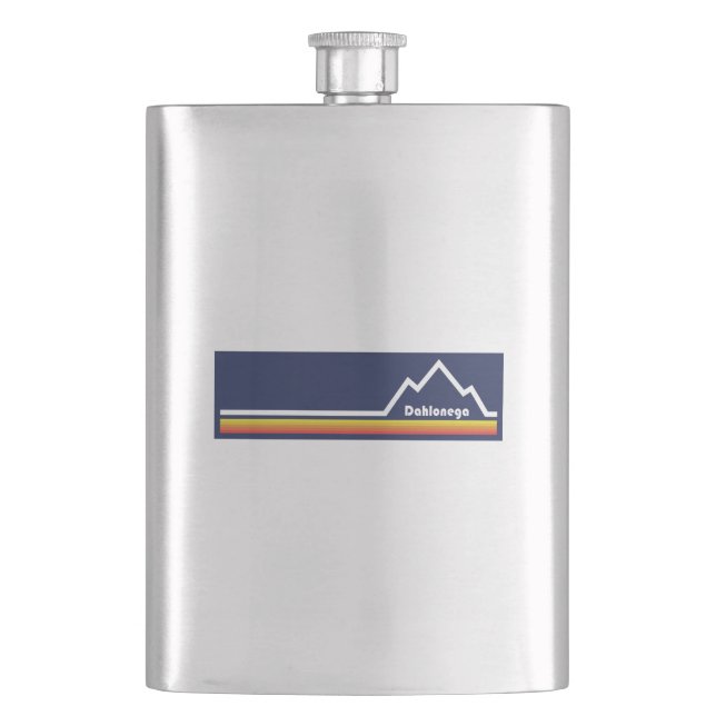 Dahlonega, Georgia Hip Flask (Front)