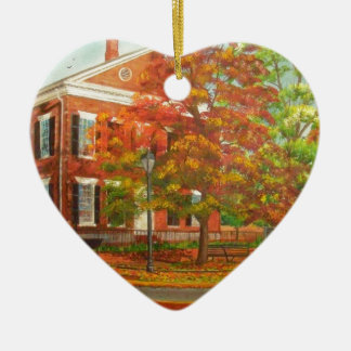 Dahlonega Gold Museum Autumn Colours Ceramic Tree Decoration