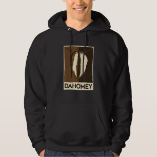Dahomey Kingdom Benin Voodoo Cowrie Shell Hoodie
