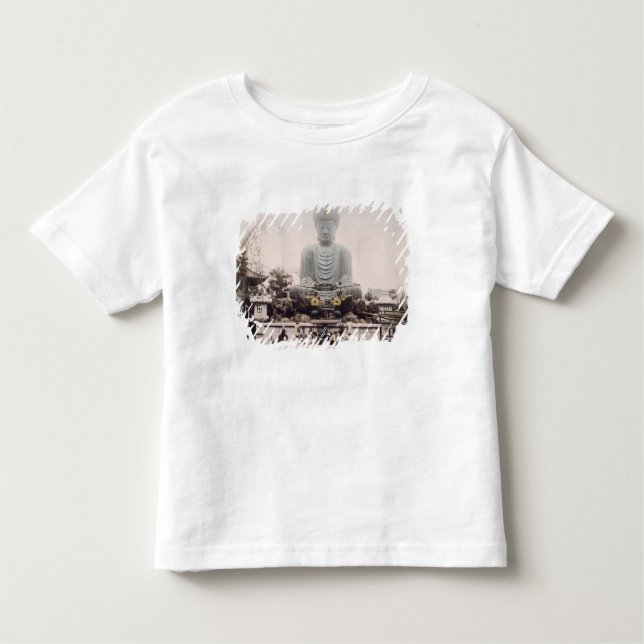 Daibutsu at Kobe, c.1880 (hand coloured albumen pr Toddler T-Shirt (Front)