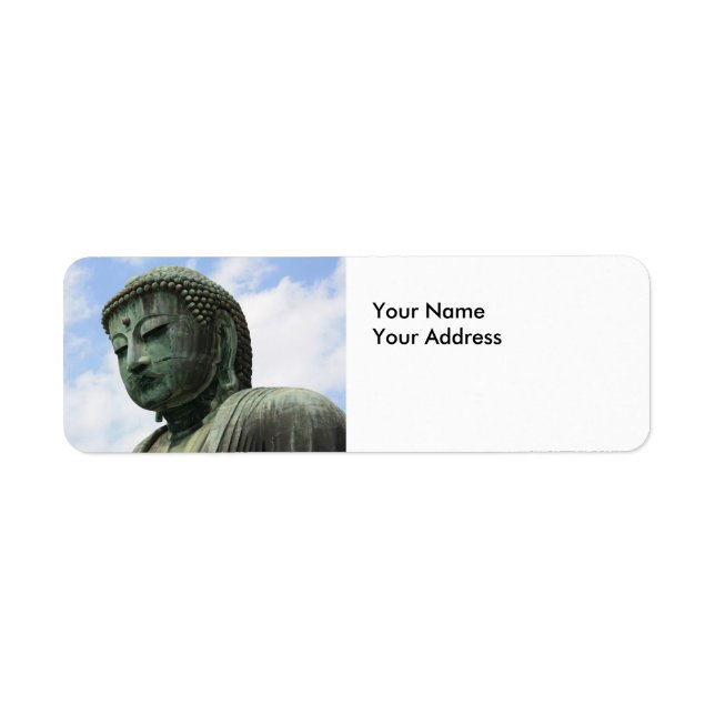 Daibutsu Return Address Label (Front)