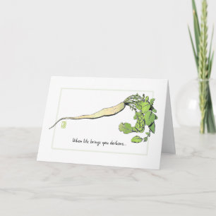 Daikon Encouragement Card