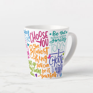Daily Affirmations Latte Mug