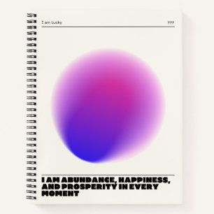 Daily affirmations manifestation - Abundance Notebook