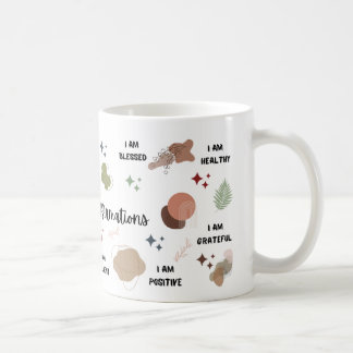 "Daily Affirmations Mug – Motivational Coffee Mug