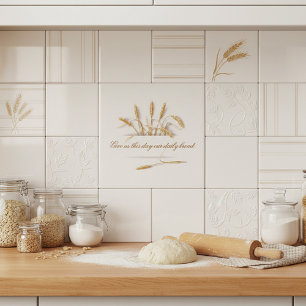 Daily Bread Ceramic Tile