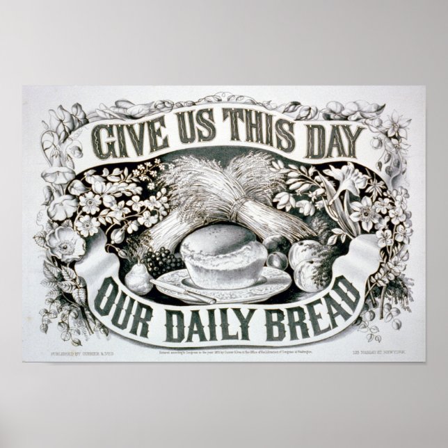 DAILY BREAD-PRINT POSTER (Front)