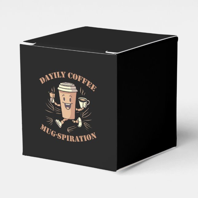 Daily Coffee Mugspiration Favour Box (Front Side)