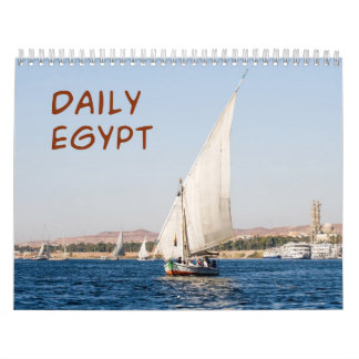 Daily Egypt Wall Calendar