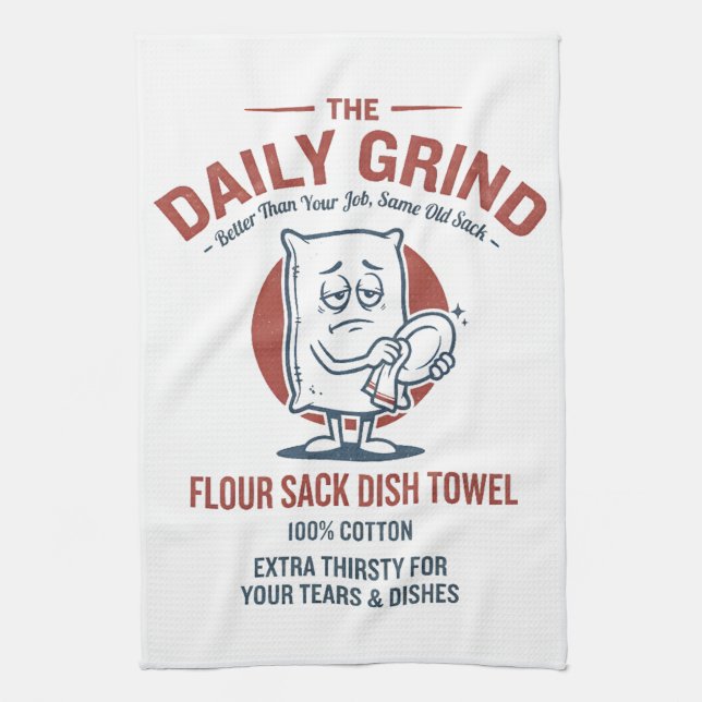 Daily Grind Kitchen Towel (Vertical)