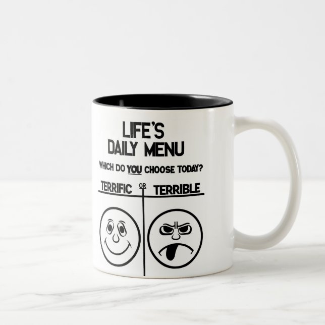 Daily Menu Mug (Right)