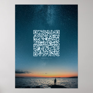Daily Motivational QR Code Poster
