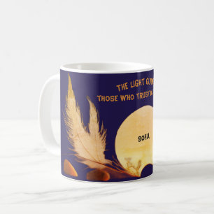 Daily Peace 11oz Celestial Blue Mug