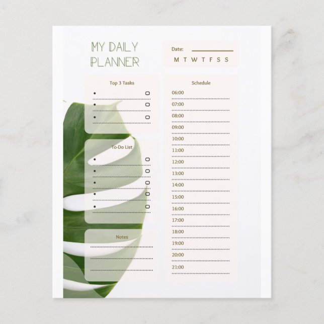 Daily Planner (Front)