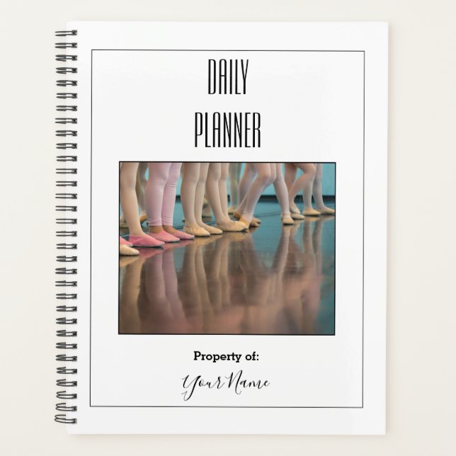 Daily Planner - Ballet - HAMbWG (Front)