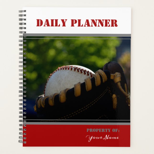 Daily Planner - Baseball - HAMbWG (Front)