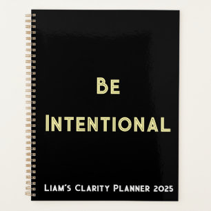 Daily Planner - Be Intentional Custom Layout