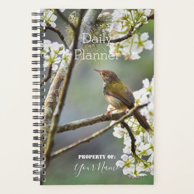 Daily Planner - Bird in a tree - HAMbWG (Front)