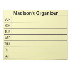 Daily Planner Business Notepad