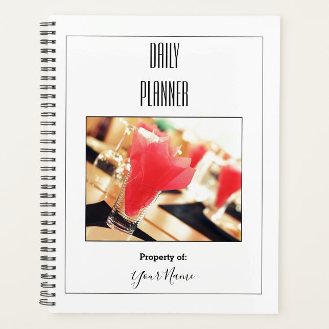 Daily Planner - Dinner Table - HAMbWG (Front)