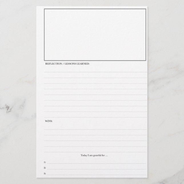 Daily Planner Pages (Front)