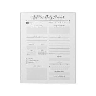Daily Planner Personalised To-do List Notepad