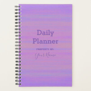 Daily Planner - Purple Wash - HAMbWG