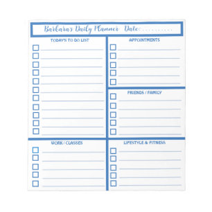 Daily Planner Simple Modern Professional   Notepad
