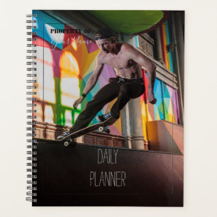 Daily Planner - Skateboarding - HAMbWG