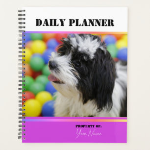 Daily Planner with Photos - Violet - HAMbWG
