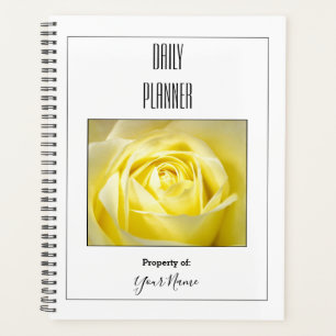 Daily Planner - Yellow Rose - HAMbWG