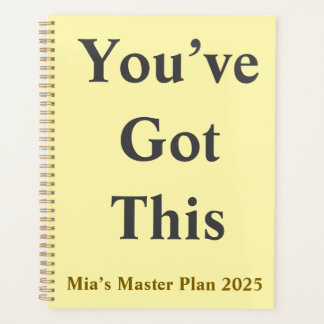 Daily Planner - You've Got This Inspiration 