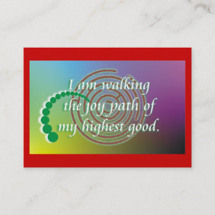 Daily Reminder - Joy Path Appointment Card