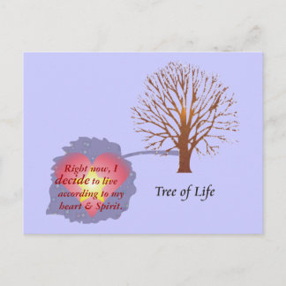 Daily Reminder - Tree of Life Postcard