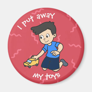 Daily Routine for Kids - Boy Magnet