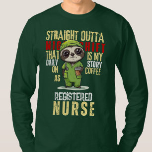 Daily Story Night Shift Certified Nurse Assistant T-Shirt