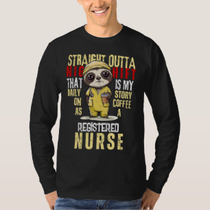 Daily Story Night Shift Licensed Vocational Nurse T-Shirt