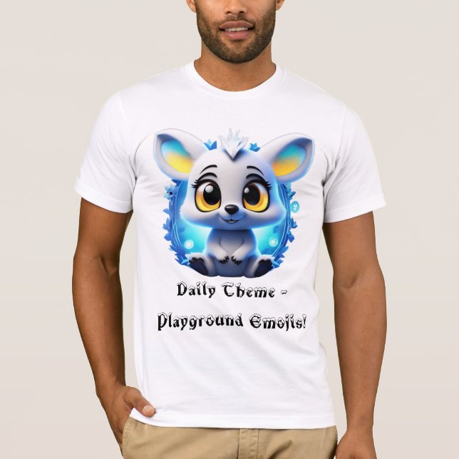 Daily Theme - Playground Emojis!  T-Shirt (Front)