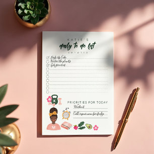 Daily to do list New Year New You Resolution Post-it Notes