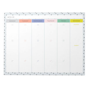 Daily To-Do list notepad