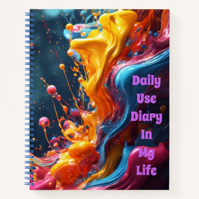 Daily Use Diary In My Life Notebook (Front)