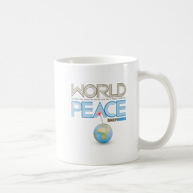 DAILY WORD® “World Peace” Coffee Mug (Right)