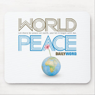 DAILY WORD® “World Peace” Mousepad