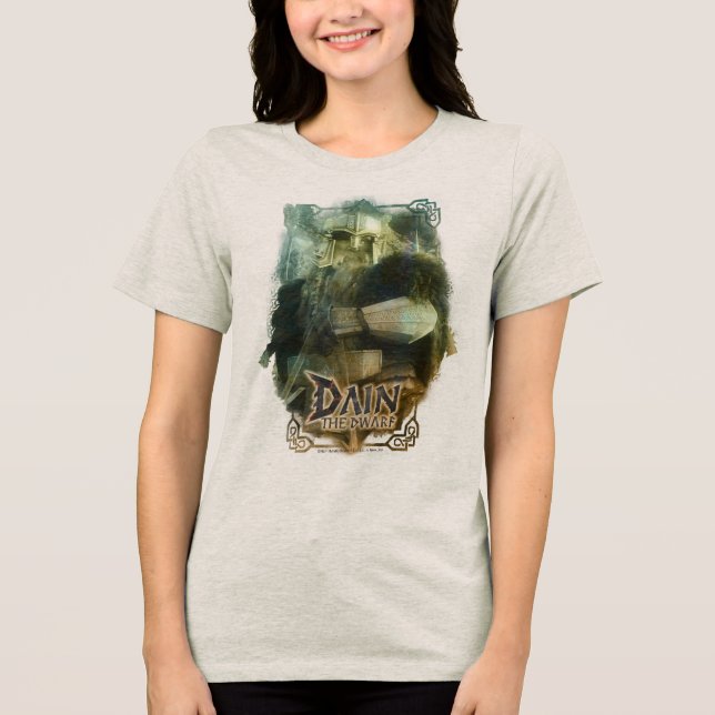 DAIN THE DWARF™ Tri-Blend SHIRT (Front)